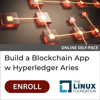 Build a Blockchain App w Hyperledger Aries