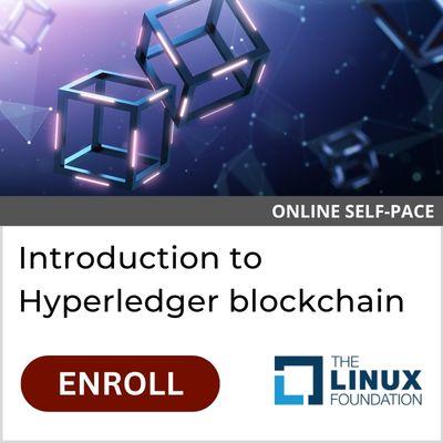 Intro to Hyperledger blockchain course