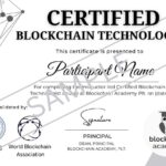 Certified Blockchain Technologist Sample Certificate