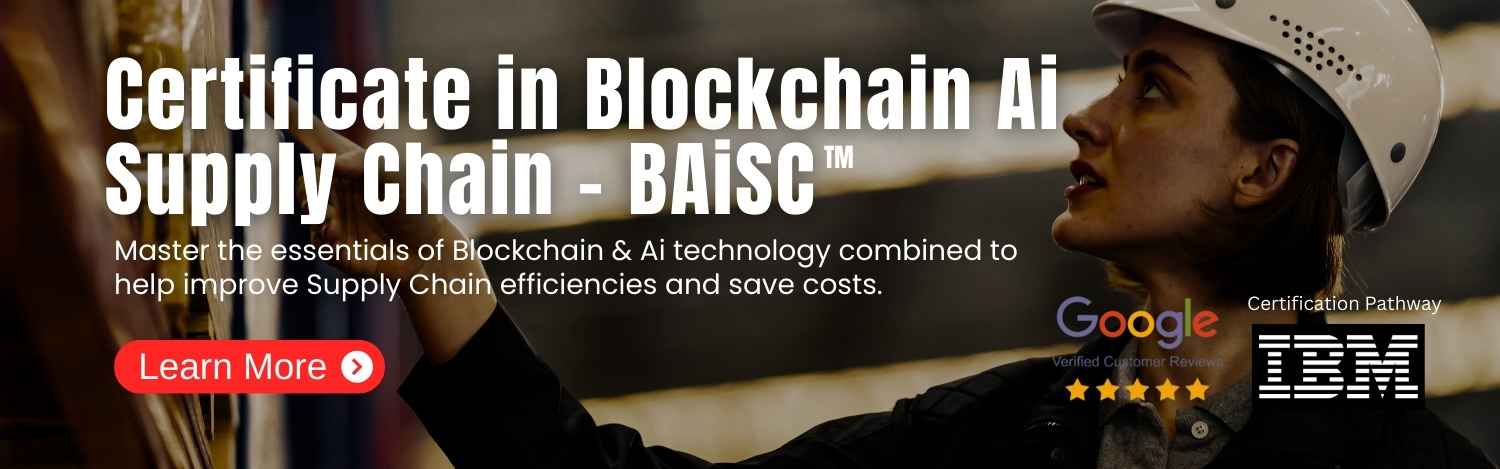 Certificate in Blockchain Ai Supply Chain Homepage Banner